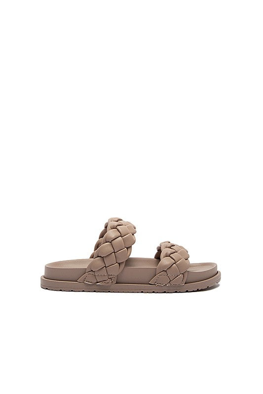 ALBINA-01-CASUAL SLIDE SANDLA-Evergreen Boutique