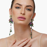 Flower Disco Earrings - Evergreen Boutique