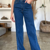 Judy Blue Full Size High Rise Straight Jeans - Evergreen Boutique