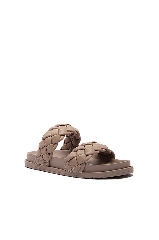 ALBINA-01-CASUAL SLIDE SANDLA-Evergreen Boutique