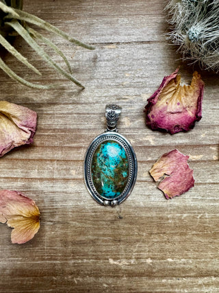 Pendant - Turquoise & Sterling Silver