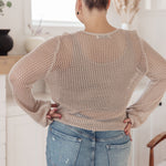 Calming Down Loose Knit Top - Evergreen Boutique