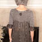 Free-Spirited Western Embellished Top - Evergreen Boutique