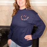 Tired Moms Club Graphic Sweatshirt - Evergreen Boutique