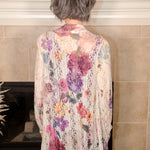 Lace Print Cardigan - Evergreen Boutique