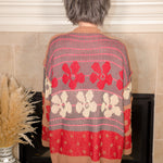 Daisy Oversize Terry Knit Cardigan - Evergreen Boutique