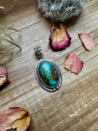 Pendant - Turquoise & Sterling Silver