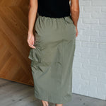 Explain It Away Cargo Skirt - Evergreen Boutique