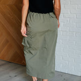 Explain It Away Cargo Skirt - Evergreen Boutique