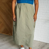 Explain It Away Cargo Skirt - Evergreen Boutique