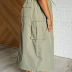 Explain It Away Cargo Skirt - Evergreen Boutique