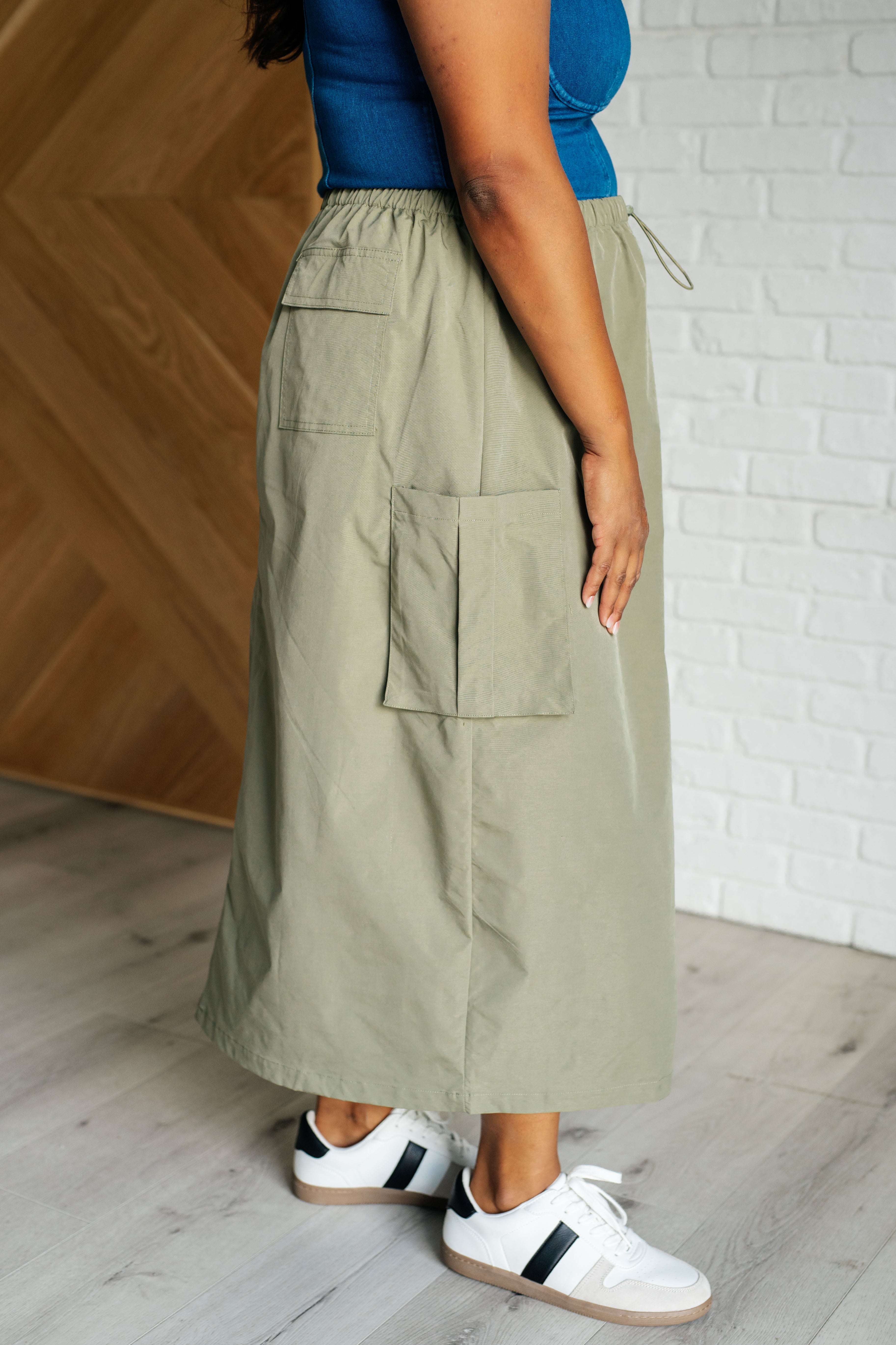 Explain It Away Cargo Skirt - Evergreen Boutique