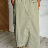 Explain It Away Cargo Skirt - Evergreen Boutique