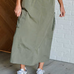 Explain It Away Cargo Skirt - Evergreen Boutique