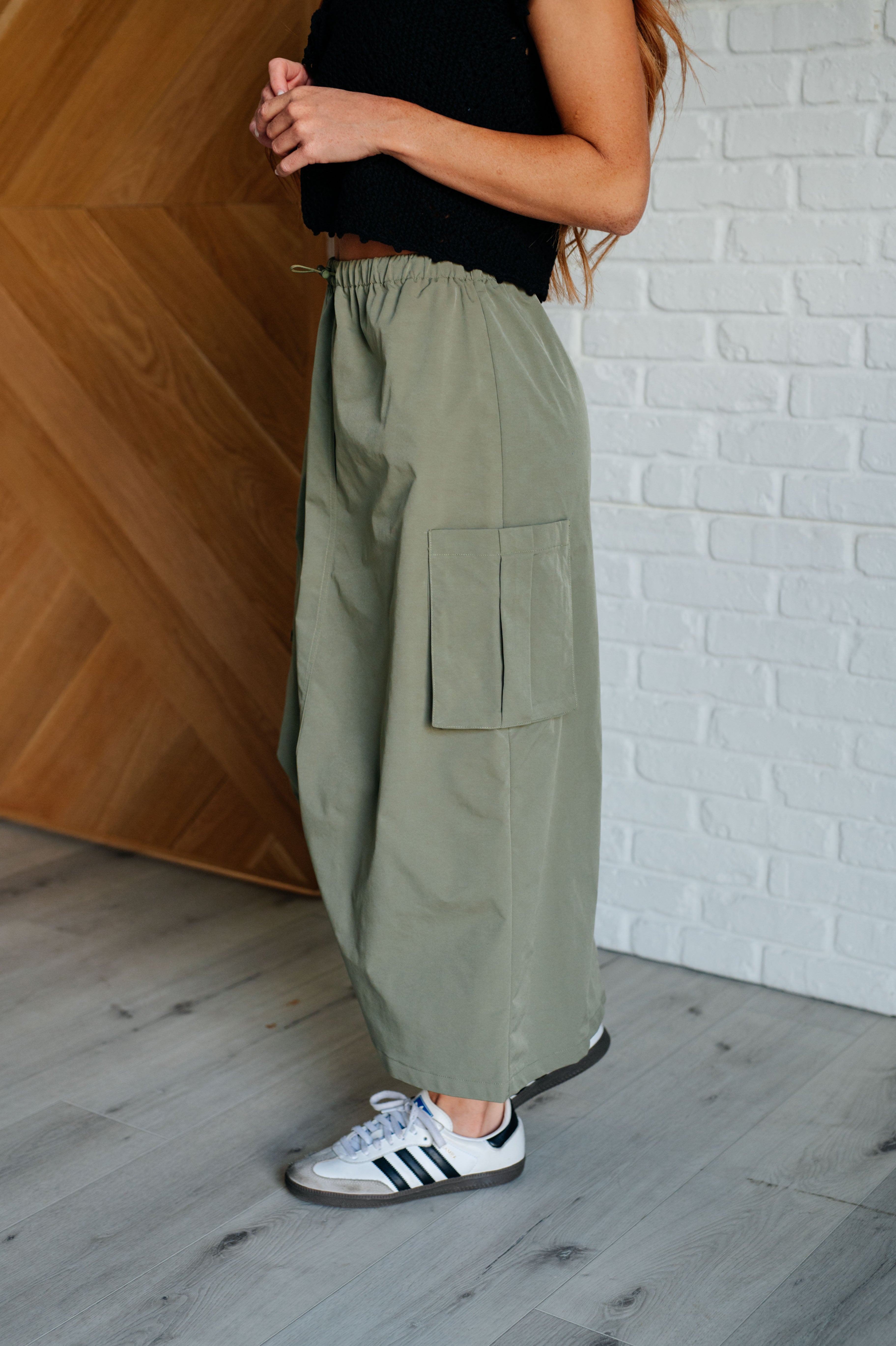 Explain It Away Cargo Skirt - Evergreen Boutique