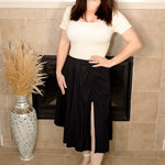 Highland Asymmetrical Skirt - Evergreen Boutique