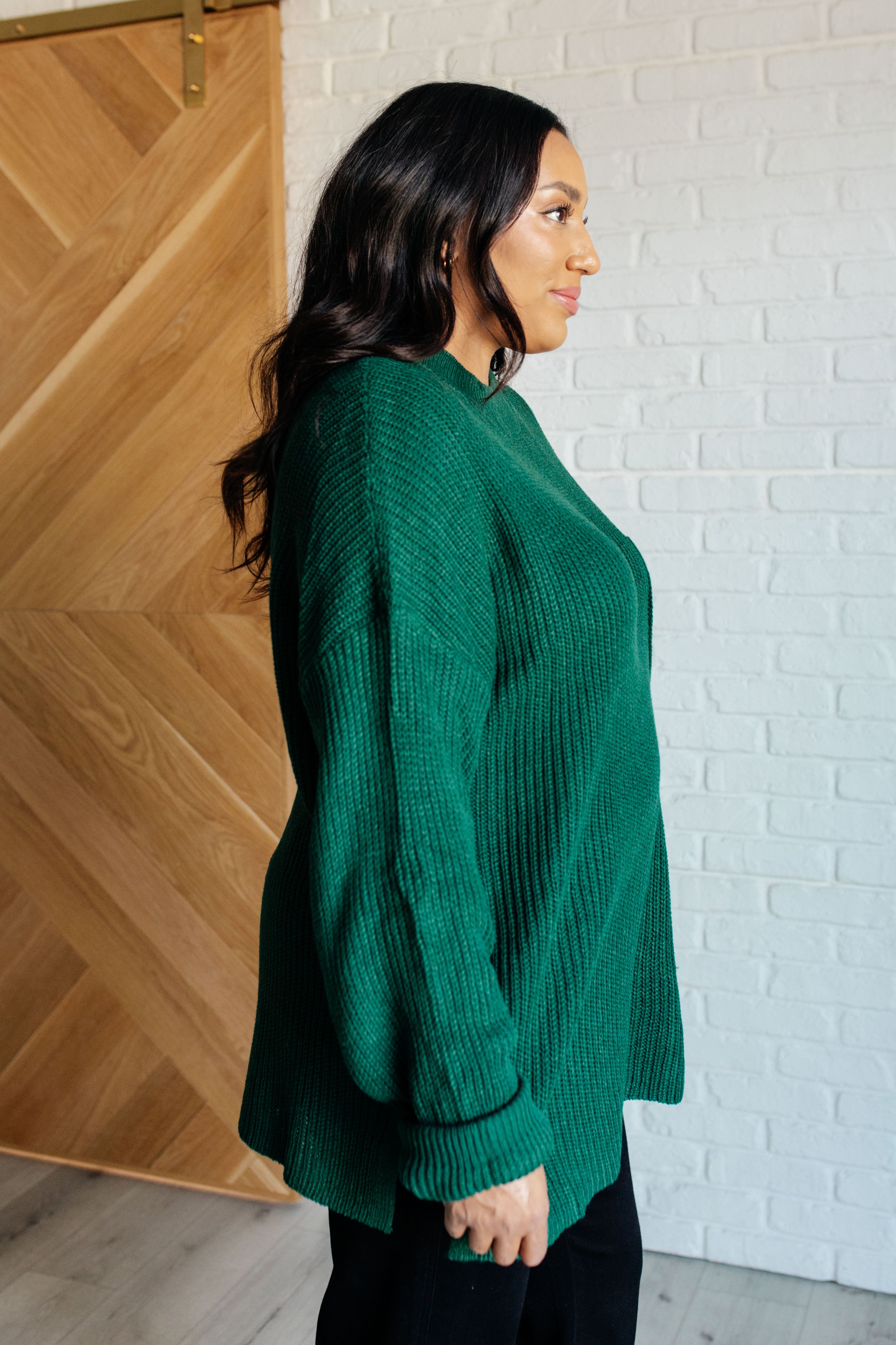 Hero of the Hour Crew Neck Sweater - Evergreen Boutique