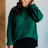 Hero of the Hour Crew Neck Sweater - Evergreen Boutique