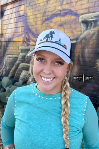 Cowgirl Up Cap - Evergreen Boutique