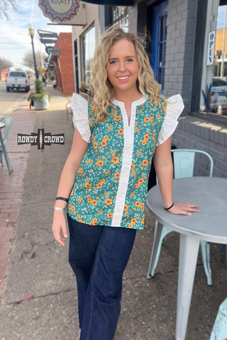 Full Bloom Blouse - Evergreen Boutique