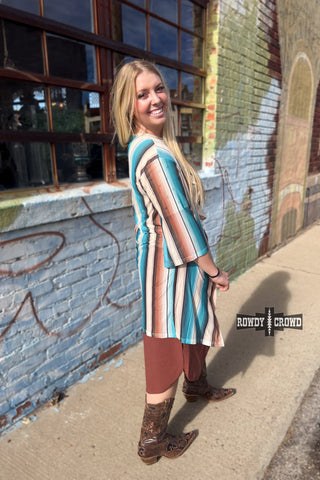 Stoney Serape Duster - Evergreen Boutique