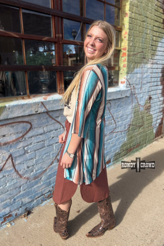 Stoney Serape Duster - Evergreen Boutique