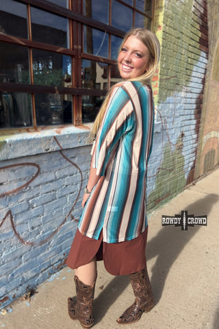 Stoney Serape Duster - Evergreen Boutique