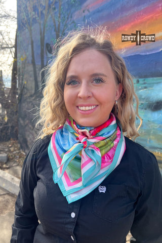 Coastal Wild Rag/ Scarf - Evergreen Boutique