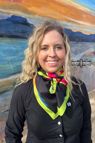 Stampede Wild Rag/ Scarf - Evergreen Boutique