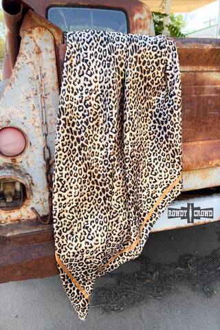 Liberty Leopard Wild Rag/ Scarf - Evergreen Boutique