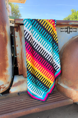 Sassy Serape Wild Rag/ Scarf - Evergreen Boutique