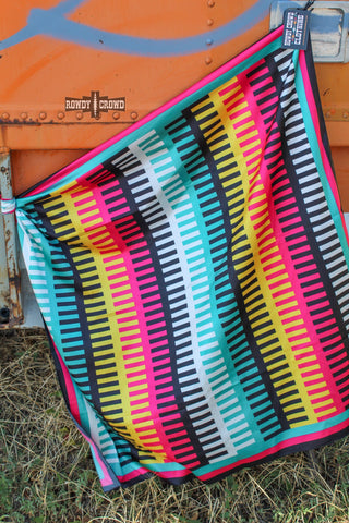 Sassy Serape Wild Rag/ Scarf - Evergreen Boutique