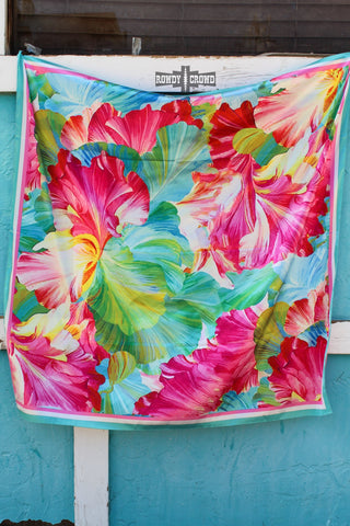 Coastal Wild Rag/ Scarf - Evergreen Boutique