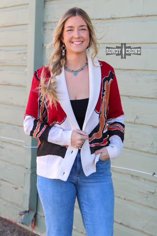 Cowpoke Cardigan - Evergreen Boutique