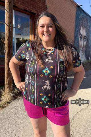 Let's Rodeo Top - Evergreen Boutique