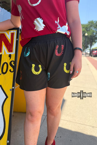 Lucky Buck Shorts - Evergreen Boutique