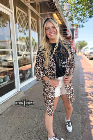 Wild Side Short Duster - Evergreen Boutique