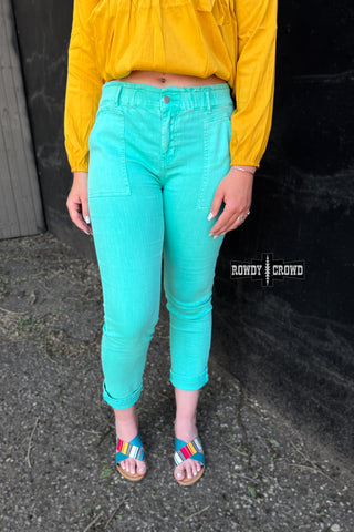 Turquoise Creek Pants - Evergreen Boutique