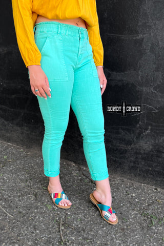 Turquoise Creek Pants - Evergreen Boutique