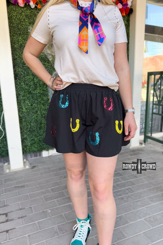 Lucky Buck Shorts - Evergreen Boutique