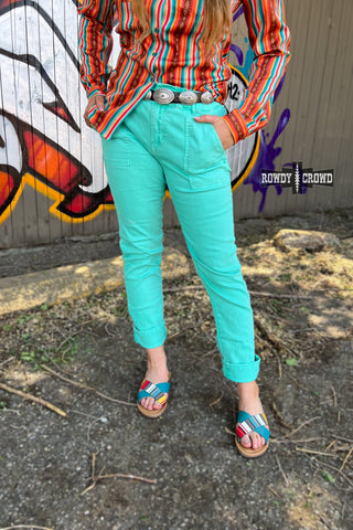 Turquoise Creek Pants - Evergreen Boutique