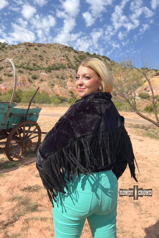 Fargo Fringe Jacket - Evergreen Boutique
