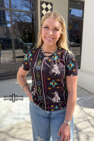 Let's Rodeo Top - Evergreen Boutique