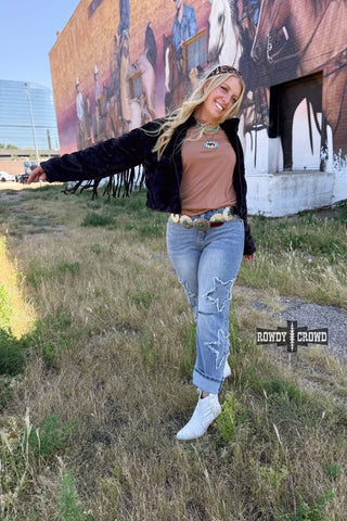 Fargo Fringe Jacket - Evergreen Boutique