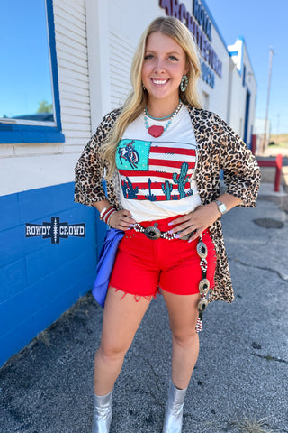 Wild Side Short Duster - Evergreen Boutique