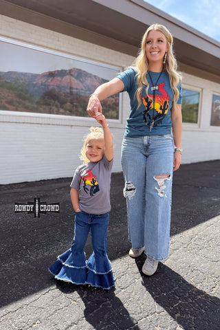 Bowie Bronc Tee - Evergreen Boutique