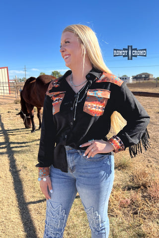 Flatland Fringe Button Up - Evergreen Boutique