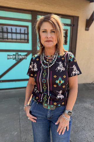 Let's Rodeo Top - Evergreen Boutique