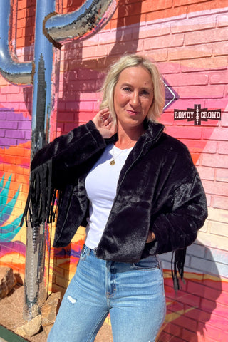 Fargo Fringe Jacket - Evergreen Boutique