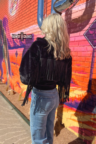 Fargo Fringe Jacket - Evergreen Boutique
